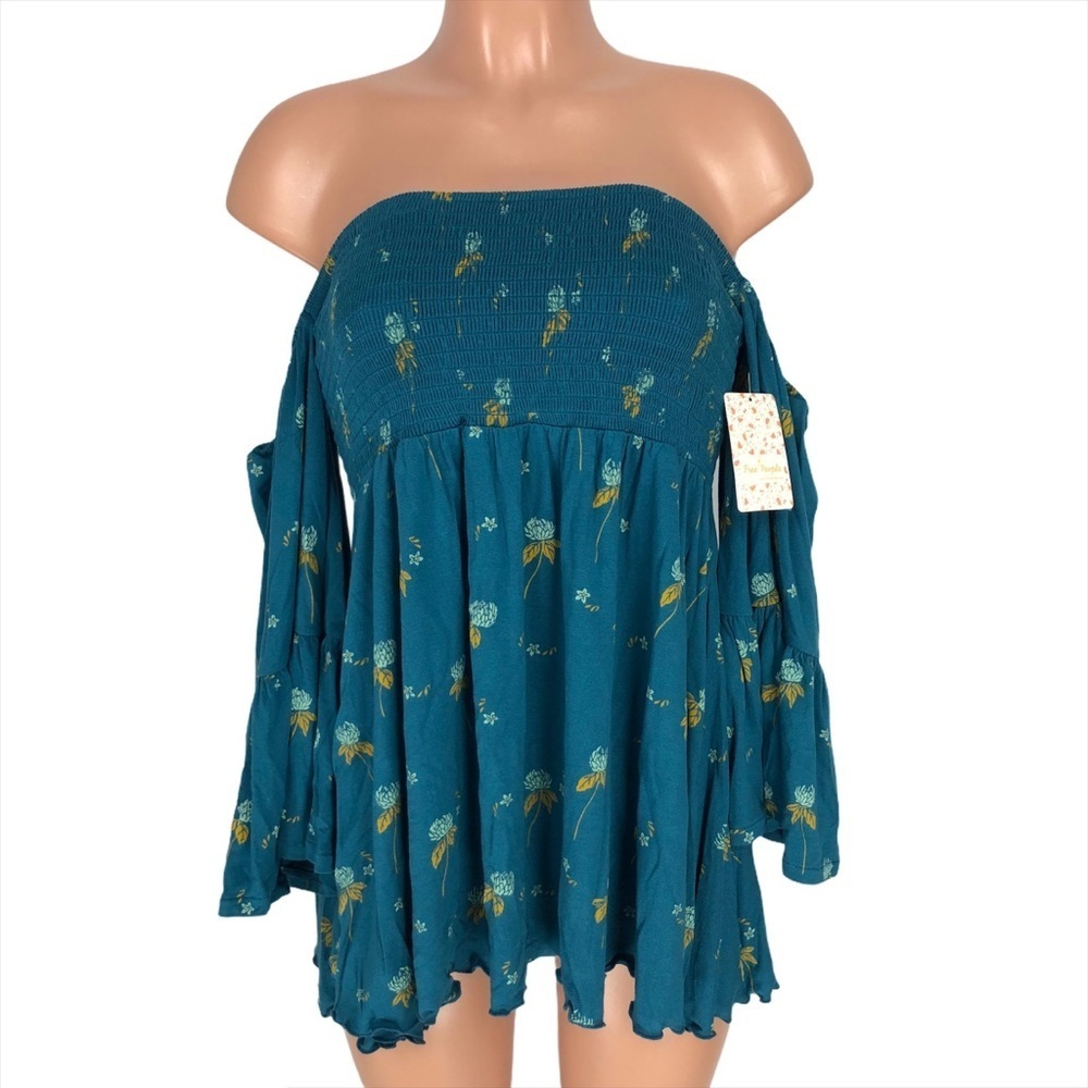 Free People Lana Tunic In Mermaid Combo - Picture 4 of 15